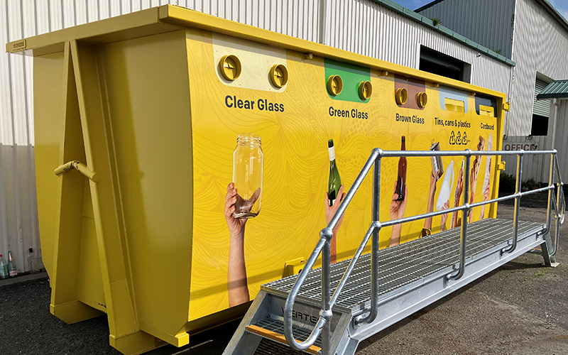 Transfer Station Recycling Pod